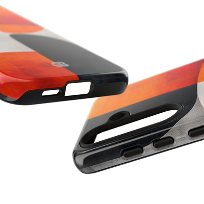 Burnt Amber Flow · Tough Phone Case for Samsung