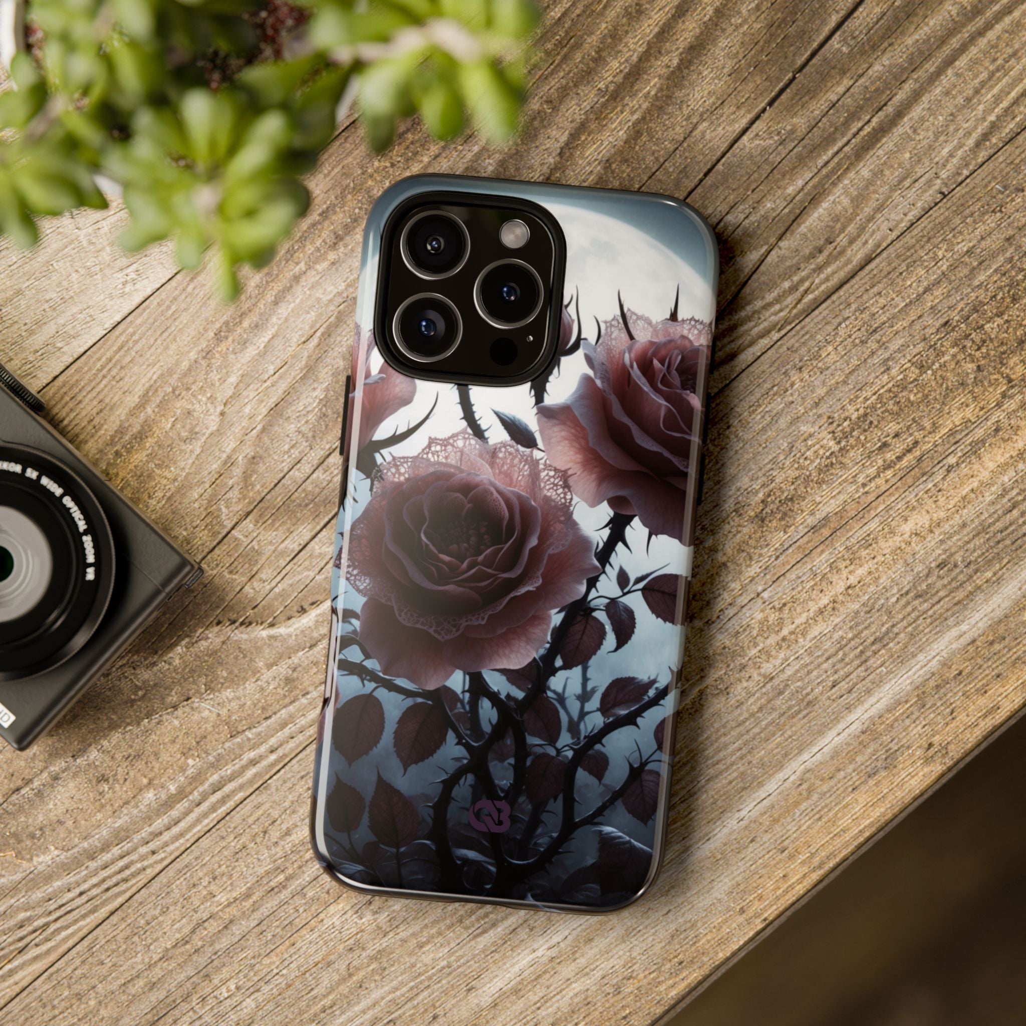 Lunar Lace Petals · Tough Coque de téléphone pour iPhone