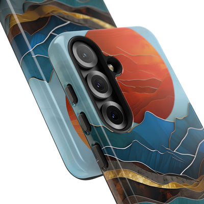 Molten Sun Peaks · Tough Phone Case for Samsung