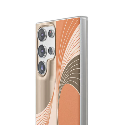 Orange Lite Phone Case for Samsung - Desert Arc Horizon