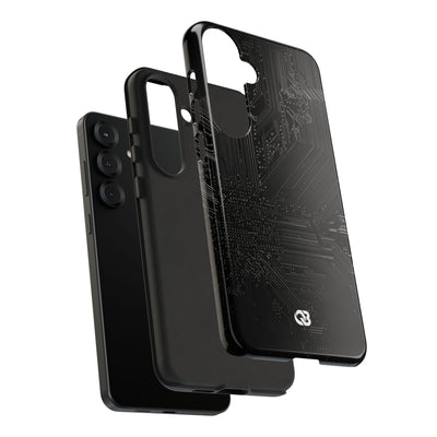 Obsidian Circuitry · Tough Phone Case for Samsung · Black