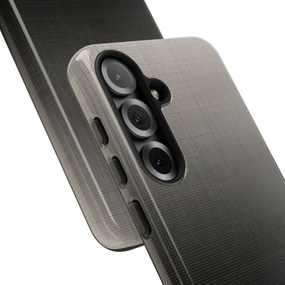 Grey Tough Phone Case for Samsung - Faded Sand Mesh