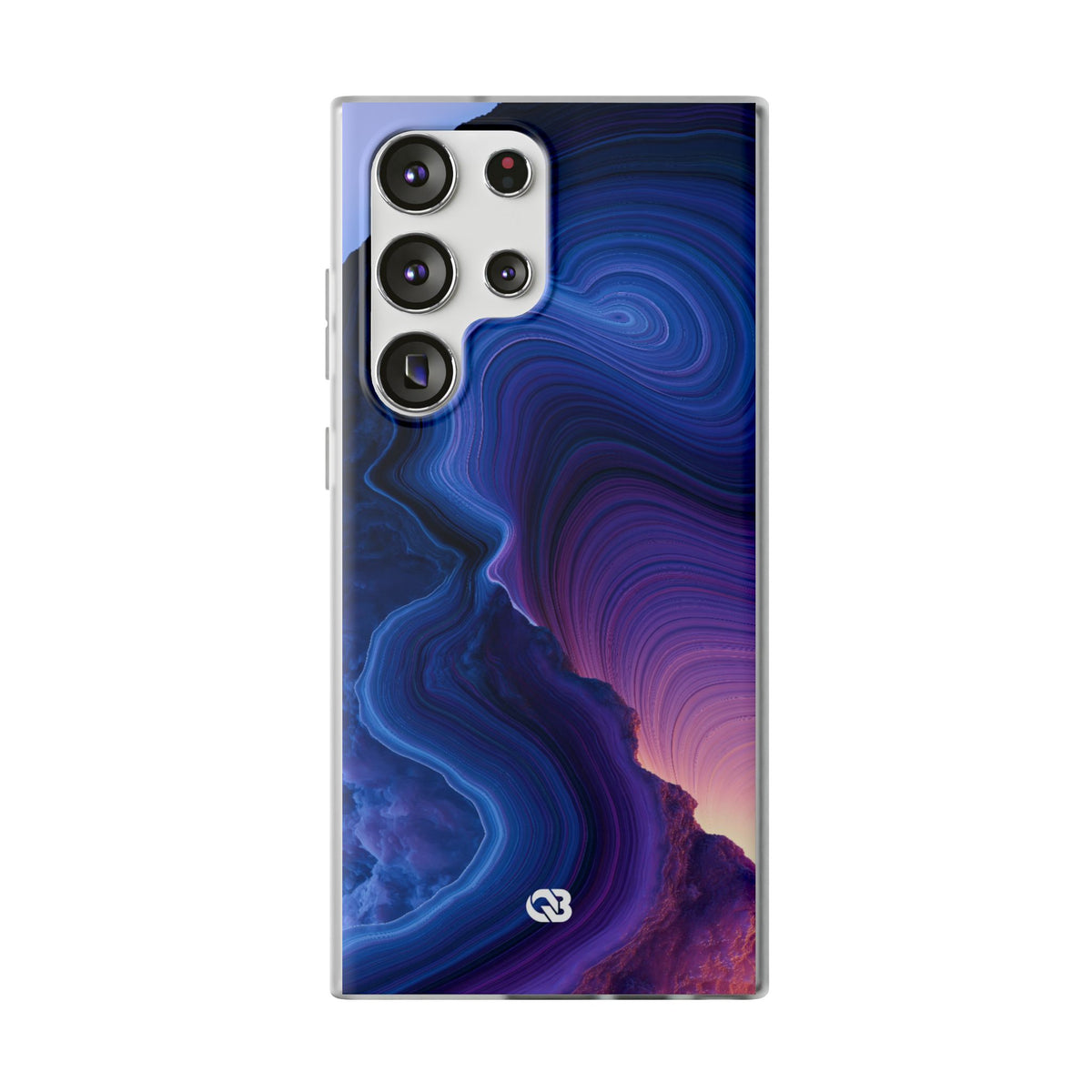 Radiant Strata · Lite Phone Case for Samsung · Blue