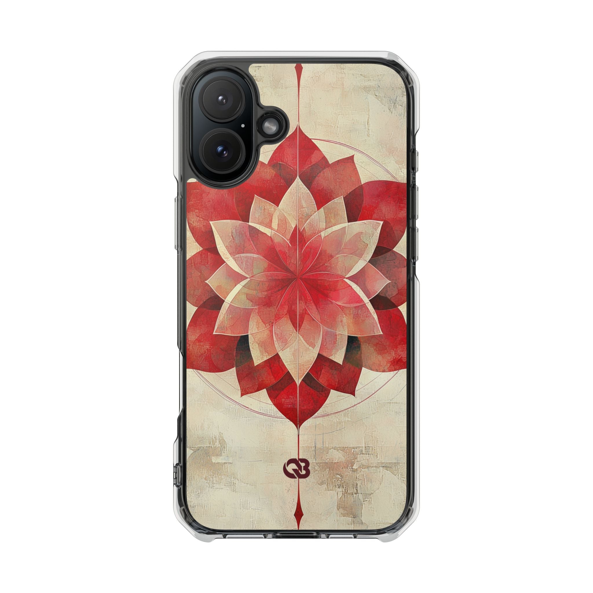 Crimson Petal Peak · Impact Phone Case for iPhone · Magsafe