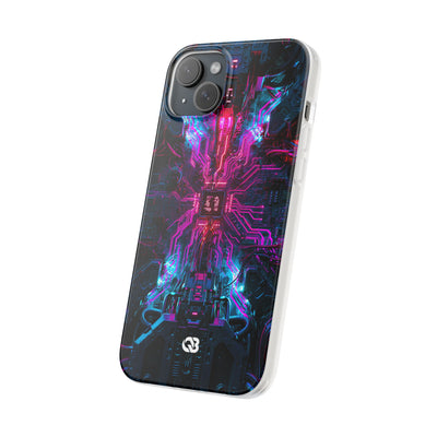 Neural Circuit Core · Lite Phone Case for iPhone ·  Black
