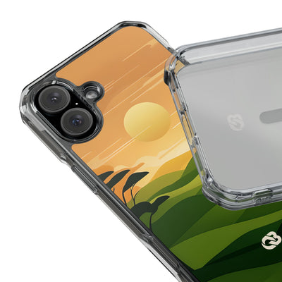 Verdant Horizon Sun · Impact Phone Case for iPhone · Magsafe