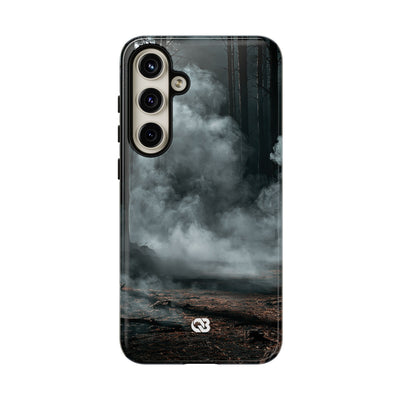 Shadowed Pine Mist · Tough Phone Case for Samsung · Black