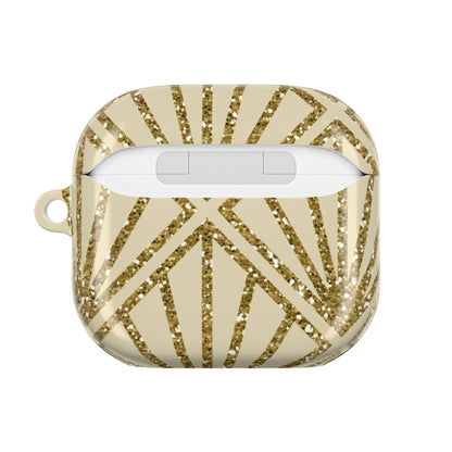 Golden Fan Sparkle - AirPods Case