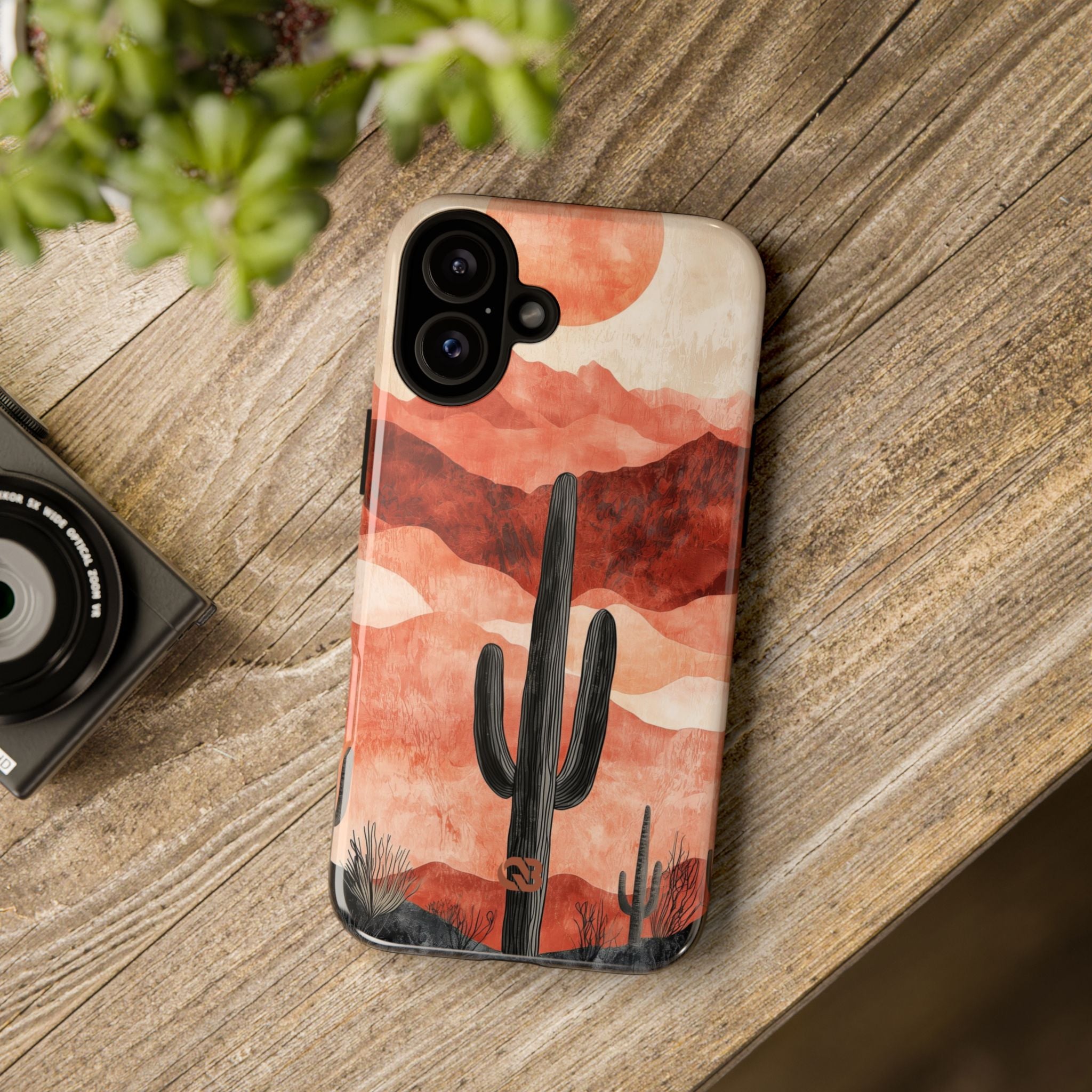 Terracotta Desert Sun · Tough Phone Case for iPhone