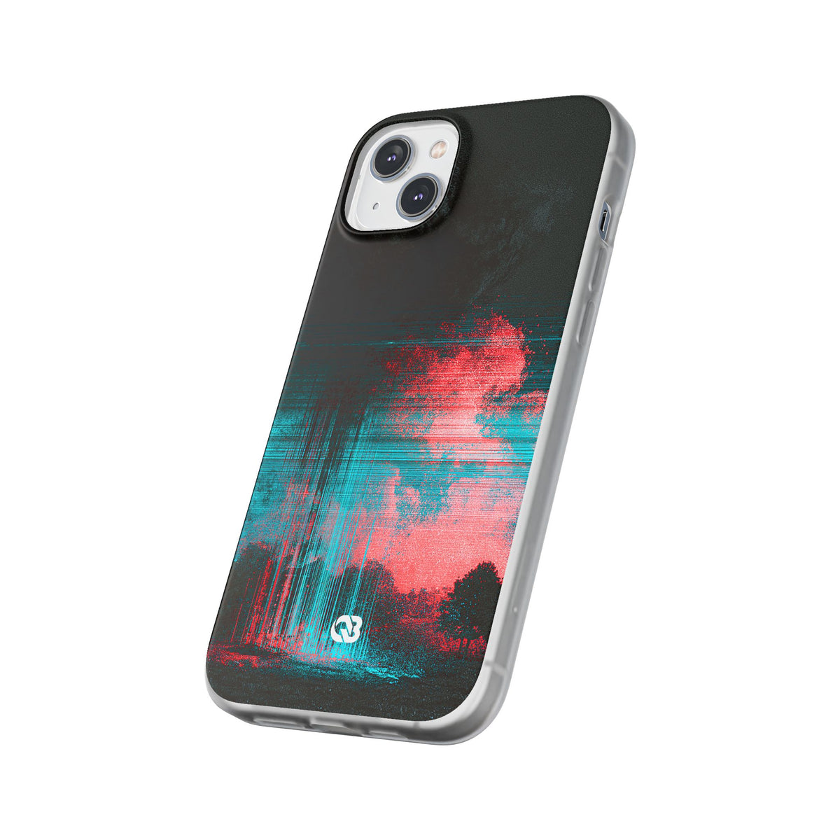 Digital Signal Drift · Lite Phone Case for iPhone ·  Black