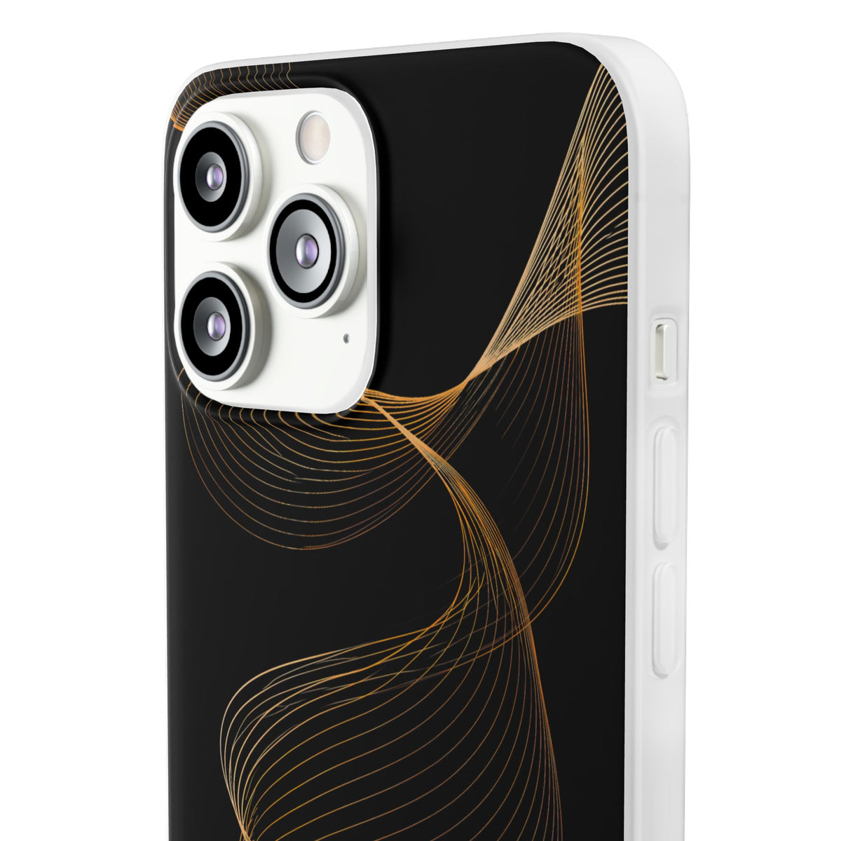 Golden Horizon Drift · Lite Phone Case for iPhone ·  Black