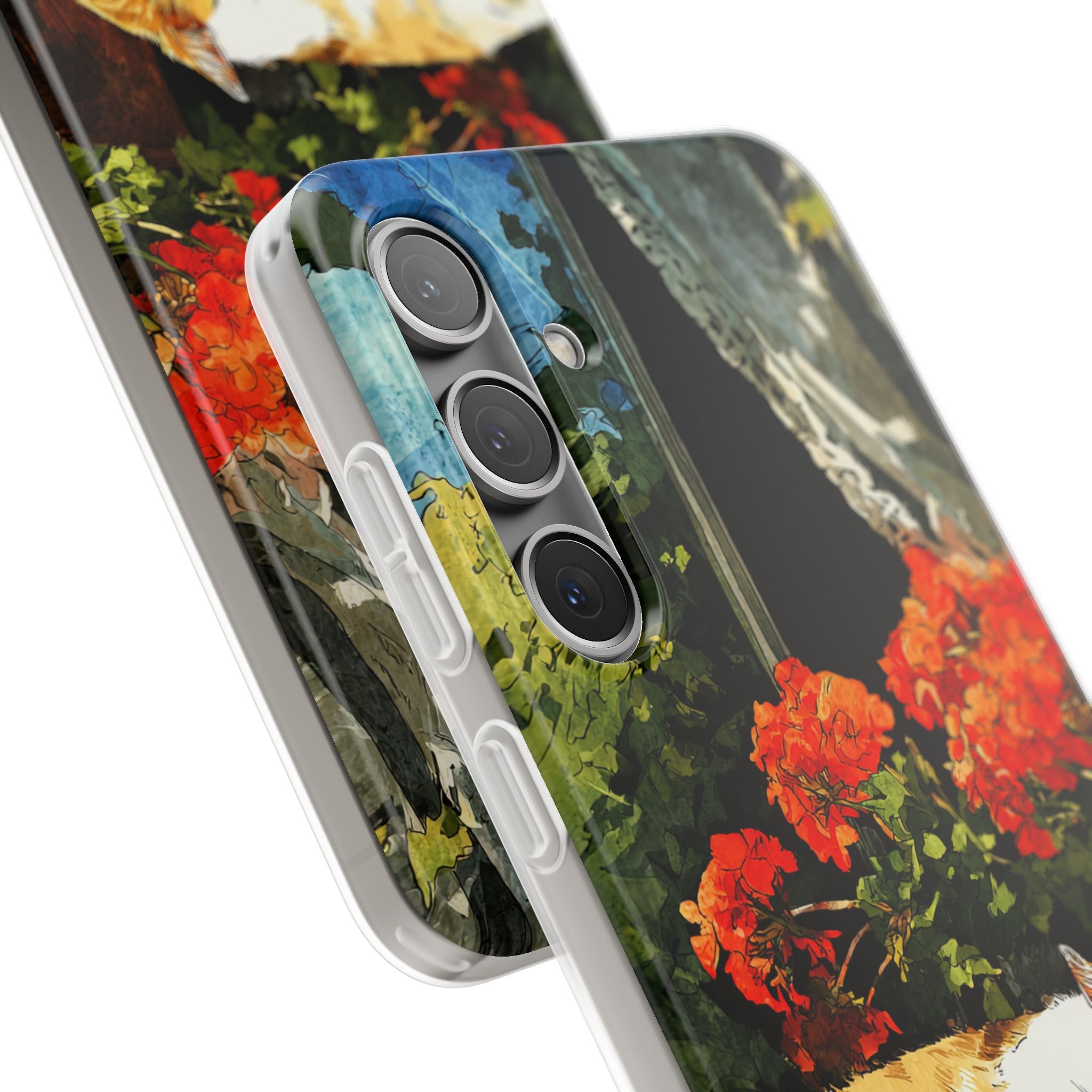 Sleeping Ginger Bloom · Soft Handyhülle für Samsung