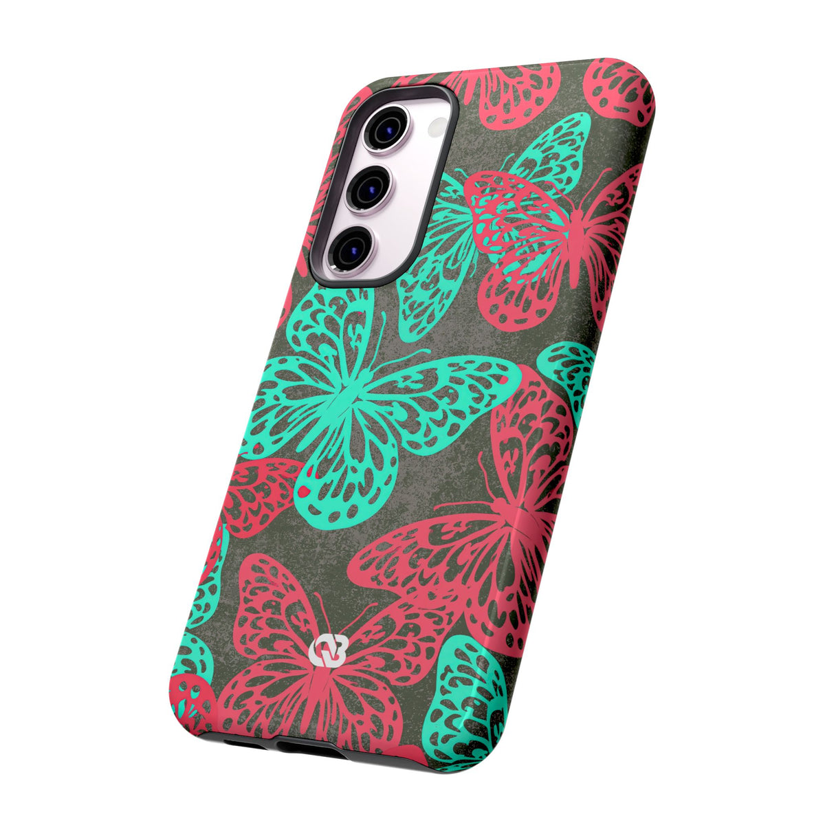 Electric Papillon · Tough Phone Case for Samsung · Pink