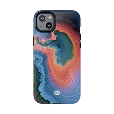 Luminous Resonance · Tough 2.0 Magnetic Phone Case for iPhone · Blue