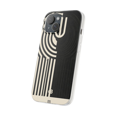 Beige Lite Phone Case for iPhone - Monolith Ivory Signal
