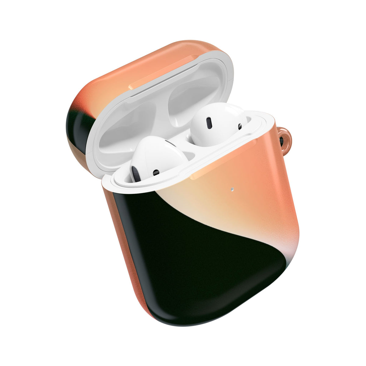 Luminous Arc · Hard Case for AirPods & AirPods Pro · Green