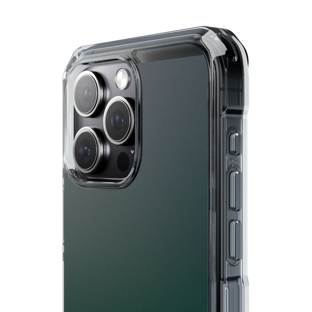 Deep Forest Nocturne · Clear Impact Magnetic Phone Case for iPhone · Green