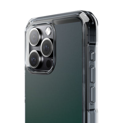 Deep Forest Nocturne · Clear Impact Magnetic Phone Case for iPhone · Green