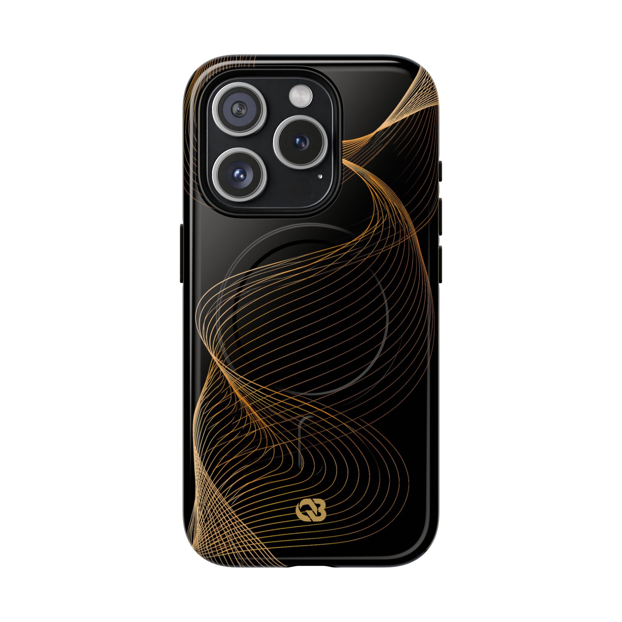 Gold Tough 2.0 Magsafe Phone Case for iPhone - Burnished Bronze Helix