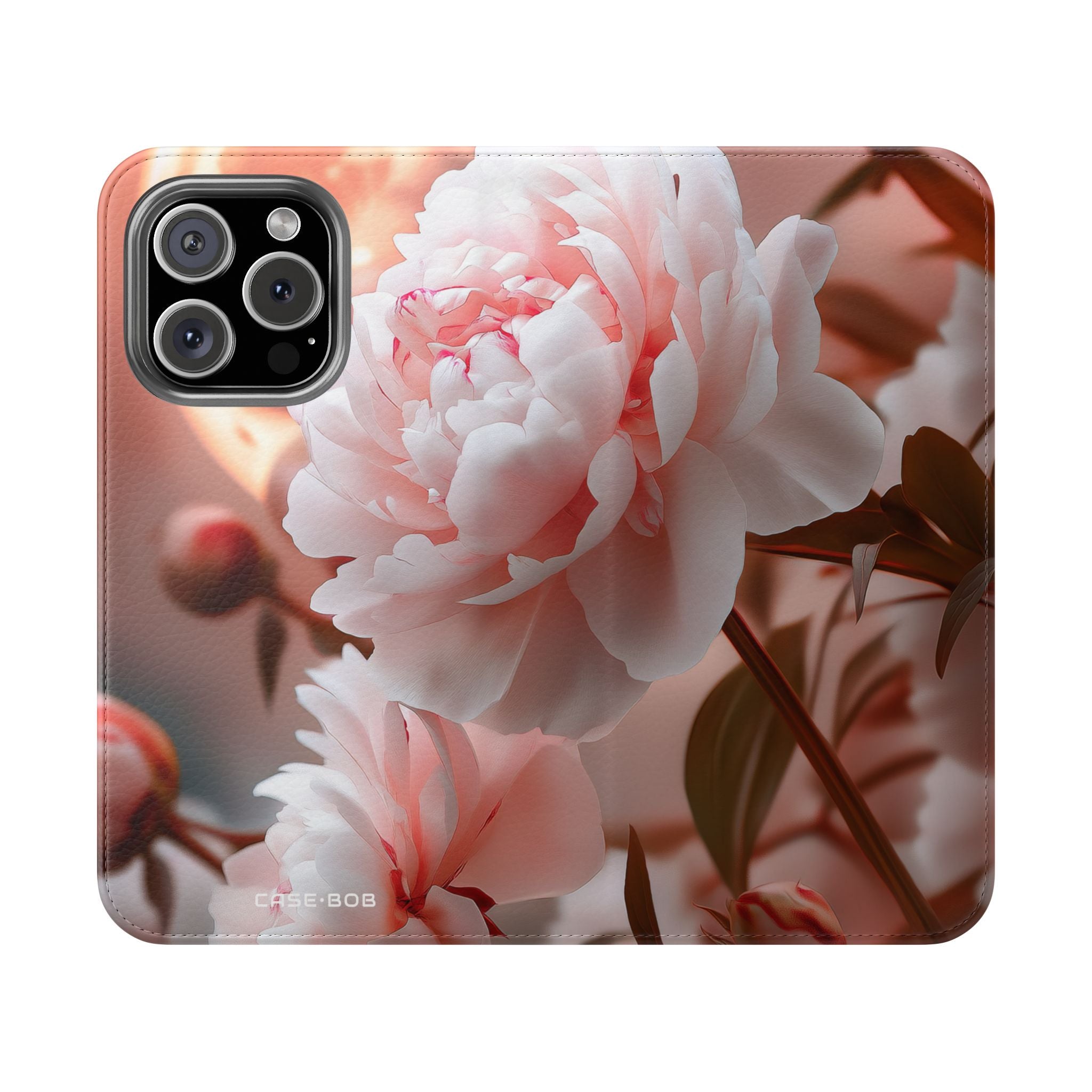 Peony Moonlight - iPhone 16 Pro Case - Wallet