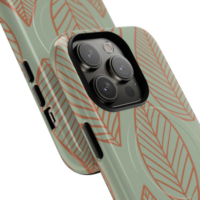 Sage Earth Leaves · Tough+ Phone Case for iPhone · Magsafe