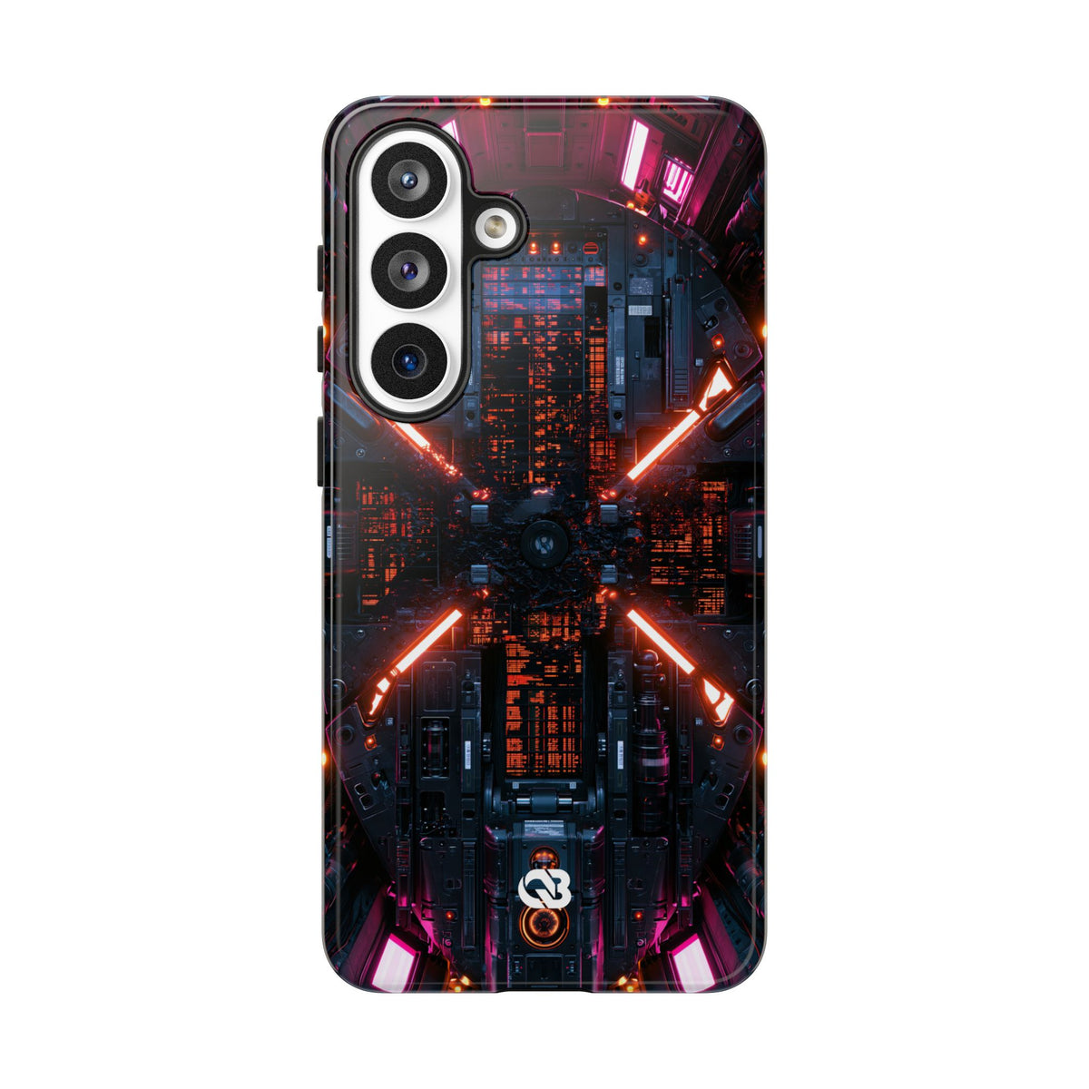 Cybernetic Reactor Core · Tough Phone Case for Samsung · Black