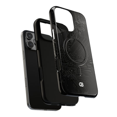 Obsidian Circuitry · Tough 2.0 Magnetic Phone Case for iPhone · Black