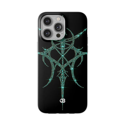 Teal Cyber Sigil · Lite Phone Case for iPhone ·  Teal