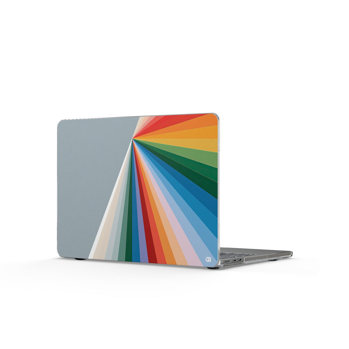Prismatic Apex · Clear Hard Case for MacBook · Grey