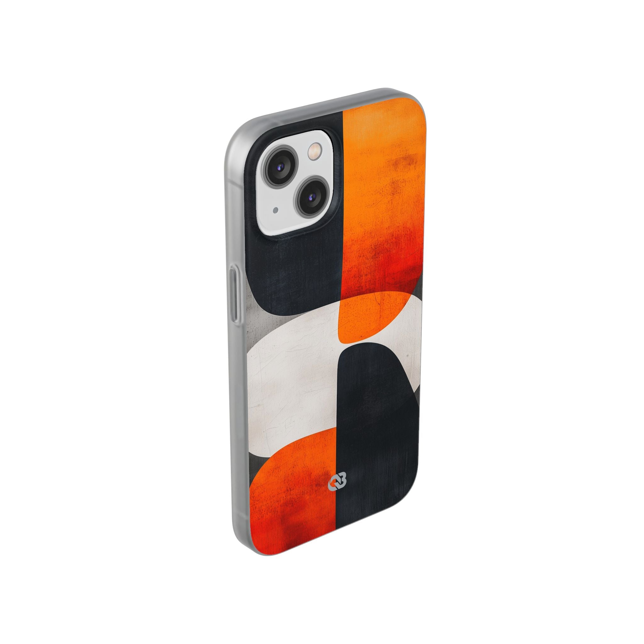 Burnt Amber Flow · Soft Phone Case for iPhone