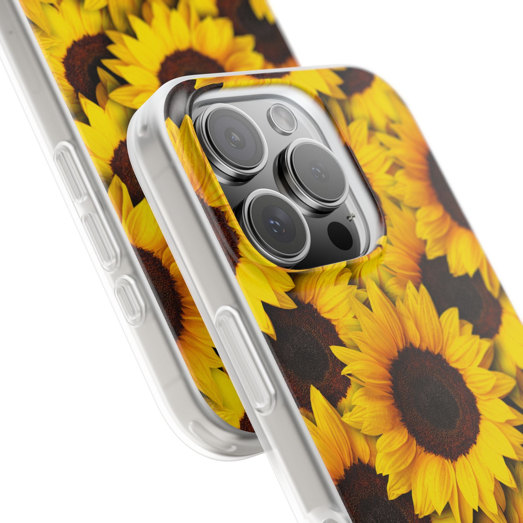 Sonnenblumen-Glühen iPhone 16 Pro Case - Soft