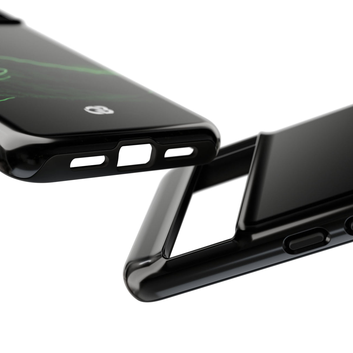 Nordic Mountain Contour · Tough Phone Case for Pixel ·  Black
