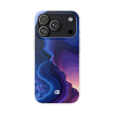 Radiant Strata · Lite Phone Case for iPhone ·  Blue