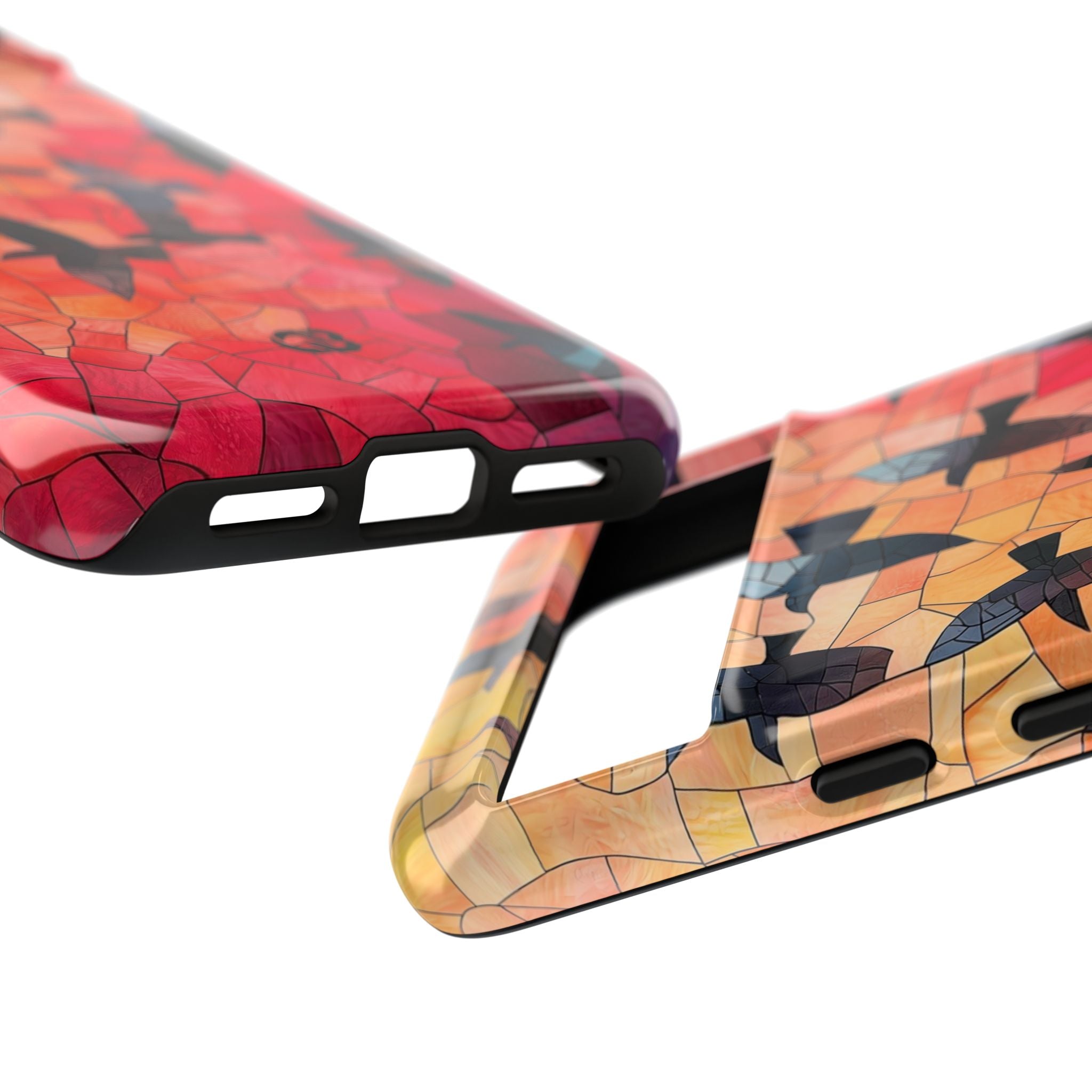 Ember Mosaic Wings · Tough Coque de téléphone pour Google Pixel