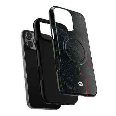 Crimson Rift · Tough 2.0 Magnetic Phone Case for iPhone · Black