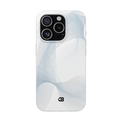White Lite Phone Case for iPhone - Arctic Line Current
