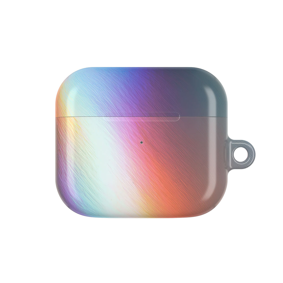 Prismatic Ray · Hard Case for AirPods & AirPods Pro · Blue