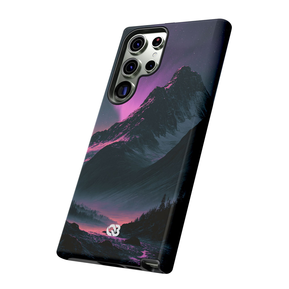 Arctic Aurora Summit · Tough Phone Case for Samsung · Black