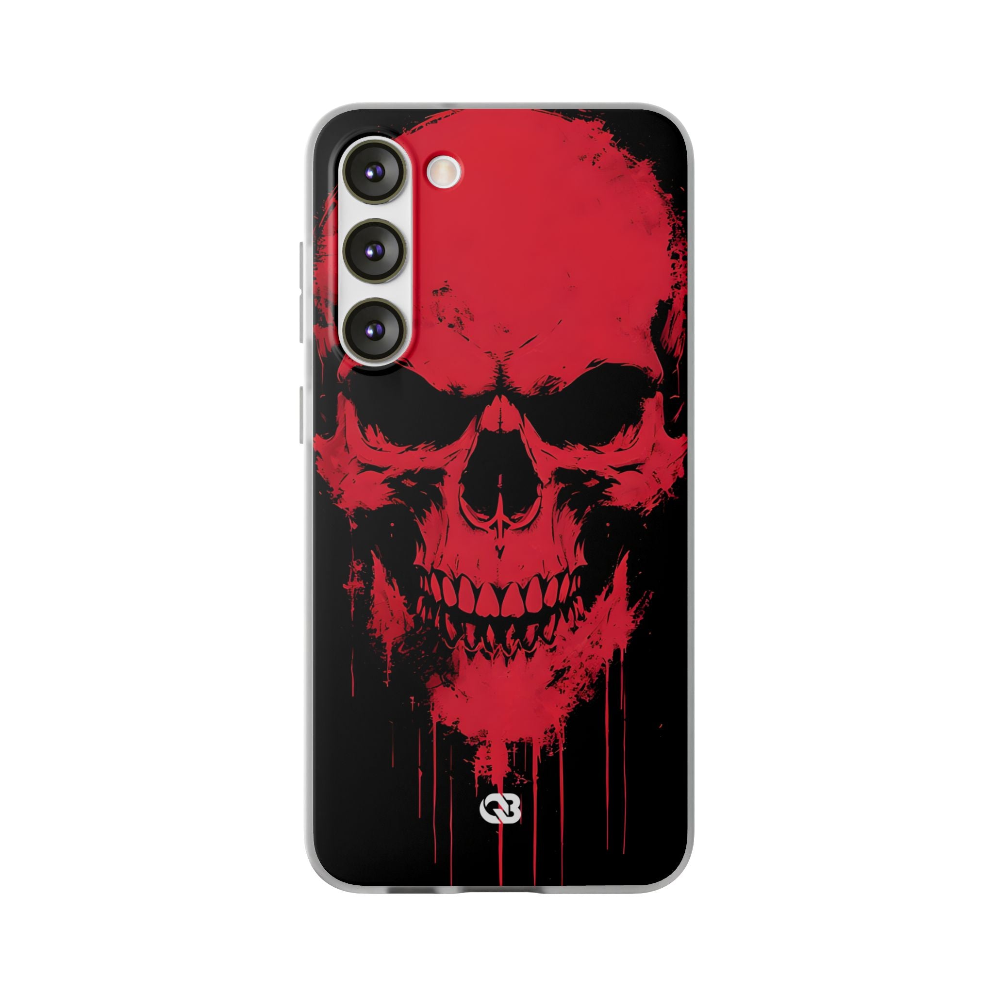 Crimson Street Skull · Soft Handyhülle für Samsung