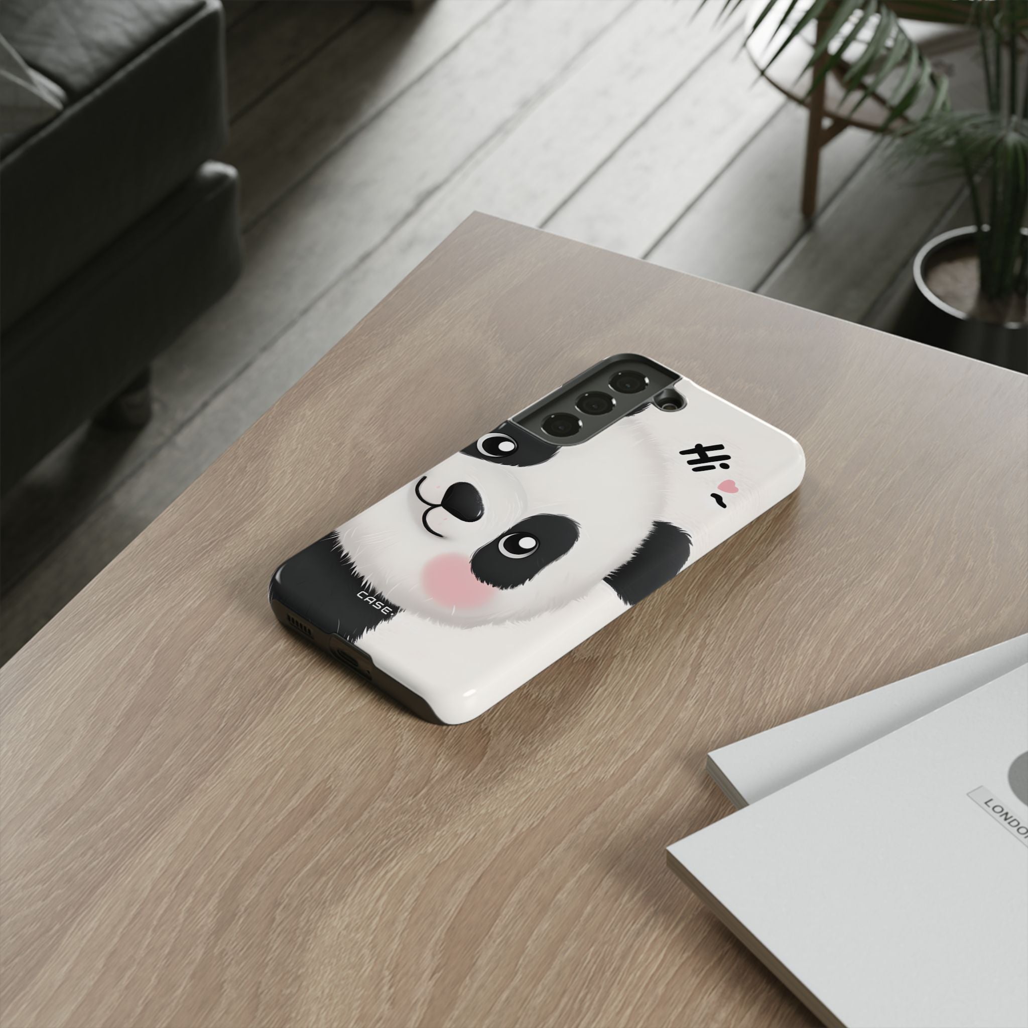 Panda Glow Samsung S22 Case - Tough