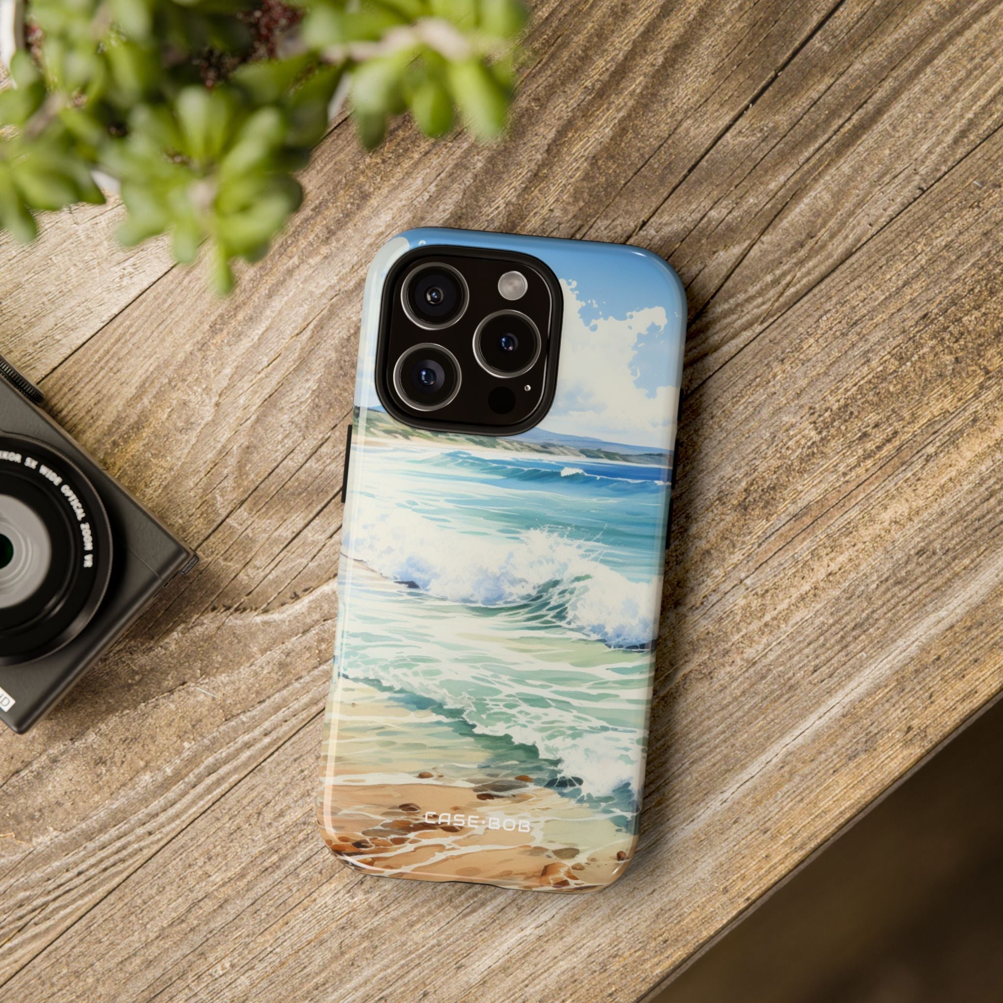 Foamy Tide iPhone 16 Pro Case - Tough
