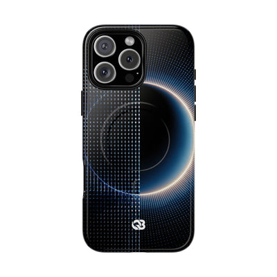 Luminous Meridian · Tough 2.0 Magnetic Phone Case for iPhone · Black