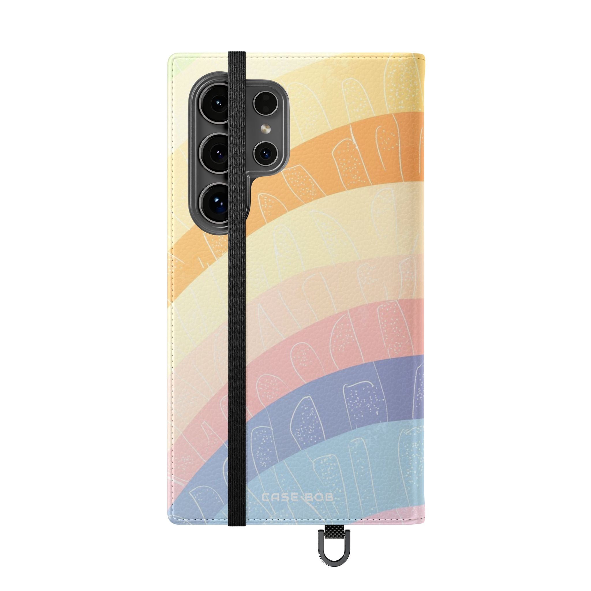 Pastel Rainbow Glow - Samsung S24 Ultra Case - Wallet