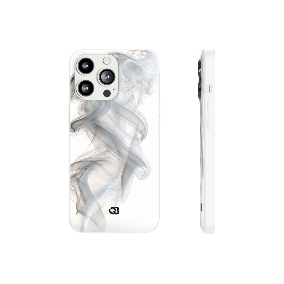Vapor Noir · Lite Phone Case for iPhone ·  White