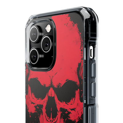 Crimson Street Skull · Impact Phone Case for iPhone · Magsafe