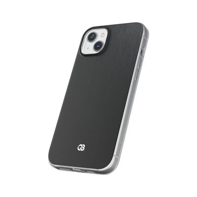 Black Lite Phone Case for iPhone - Brushed Obsidian Slate