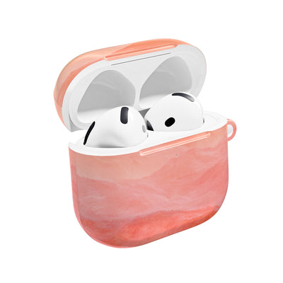 Alpenglow Ridge Vista · Hard Case for AirPods & AirPods Pro · Orange