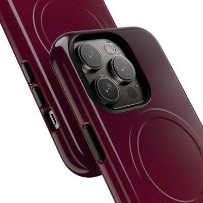 Red Tough 2.0 Magsafe Phone Case for iPhone - Deep Sangria Gradient