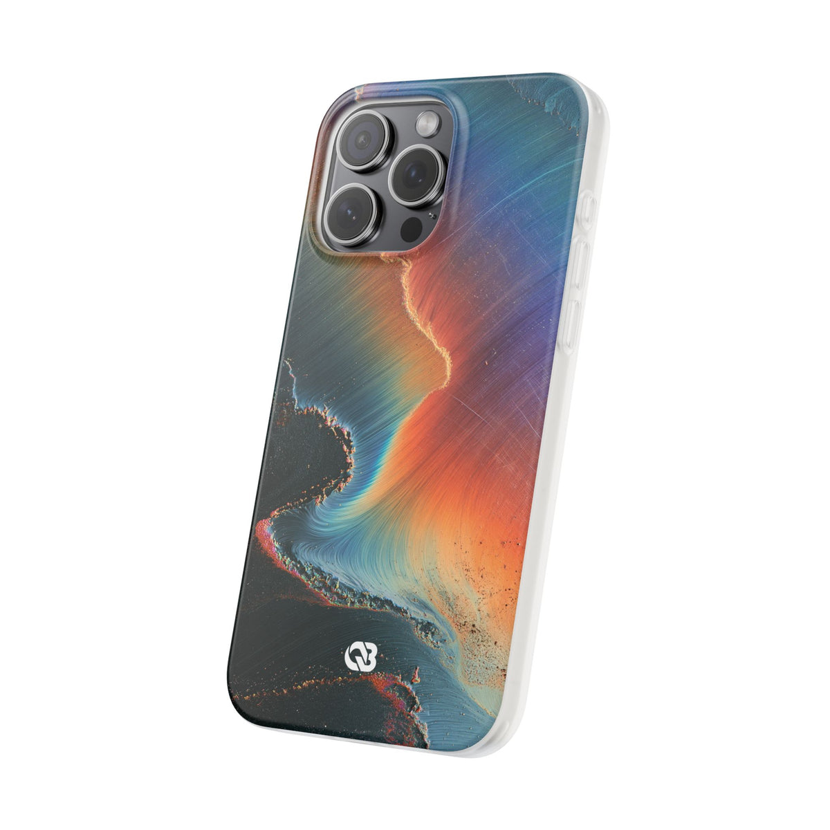 Prismatic Aura Shift · Lite Phone Case for iPhone ·  Blue