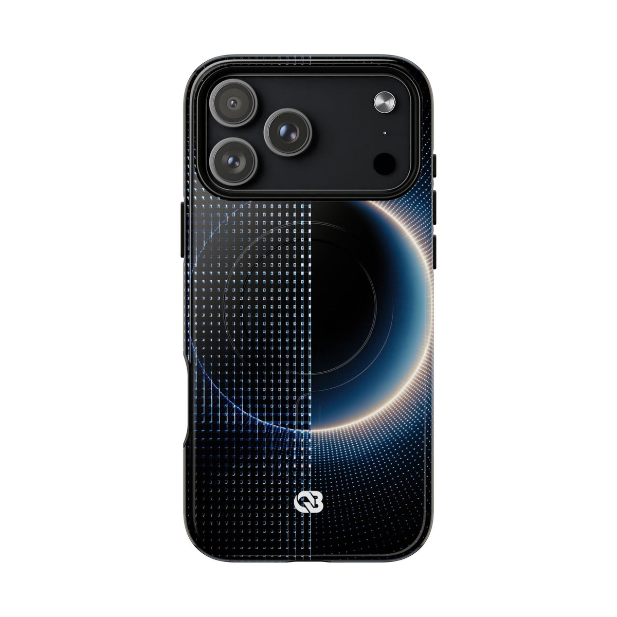 Luminous Meridian · Tough 2.0 Magnetic Phone Case for iPhone · Black